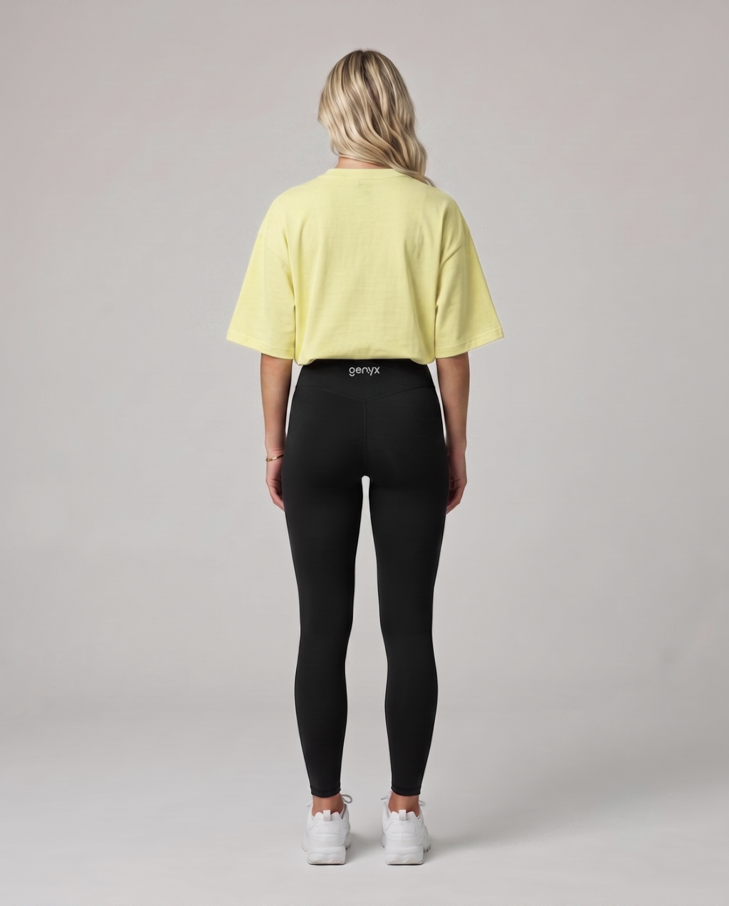Cropped oversized T-shirt